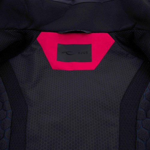KJUS Acrux Ski Jacket Cranberry Black 20K Waterproof Insulated Womens L 40 $1099 - Picture 6 of 18