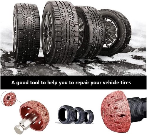 Tire Repair Tool Kit DIY Flat Tire Repair Grinding Head For Auto Tire Plug Patch - Picture 2 of 11
