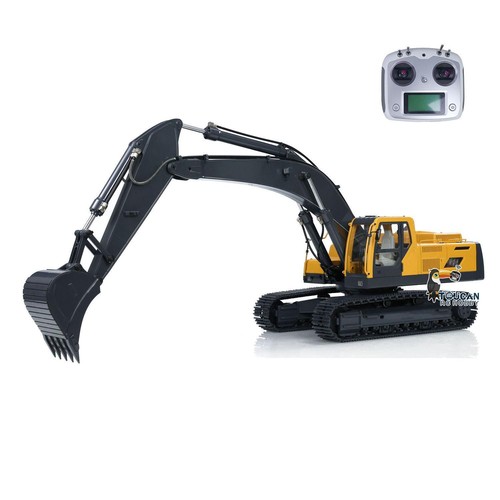1/14 JDM-106 Hydraulic Painted Assembled V2 RC Excavator Digger W/ Motor Servo - Picture 6 of 12