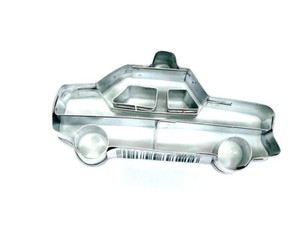 Ausstecher Polizeiauto 6 0cm Edelstahl (s048140)
