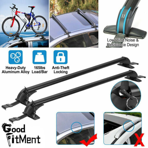 For Mini Cooper 08-22 43" Roof Rack Cross Bars Top Luggage Cargo Carrier w/ Lock - Bild 11 von 17