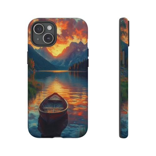 Lake Wooden Boat Phone Case for iPhone, Samsung Galaxy, Pixel - 第 46/231 張圖片