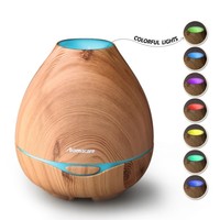 Kekilo Wood Grain 300ml Ultrasonic Aroma Diffuser For Essential Oils Cool Mis... on sale Kekilo Wood Grain 300ml Ultrasonic Aroma Diffuser For Essential Oils Cool Mis... on sale