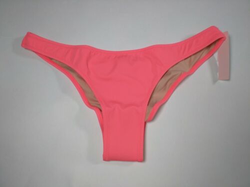 Victoria Secret Large L Itsy Bikini Bottom Cheeky Ruched Back Orange Coral Sexy - 第 2/6 張圖片