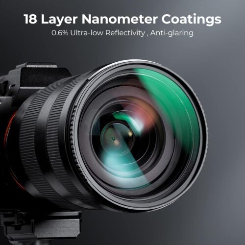 K&F Concept MC UV Lens Protection Filter UV Filter 46/49/55/58/62/67/72/77/82/mm - Picture 3 of 118
