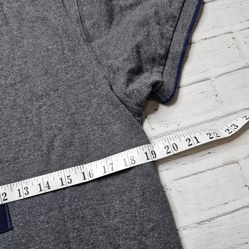 Camisa Polo Hackett London Para Hombre Calce Ajustado Talla M Azul Marino Algodón Logo Clásico - Imagen 12 de 12