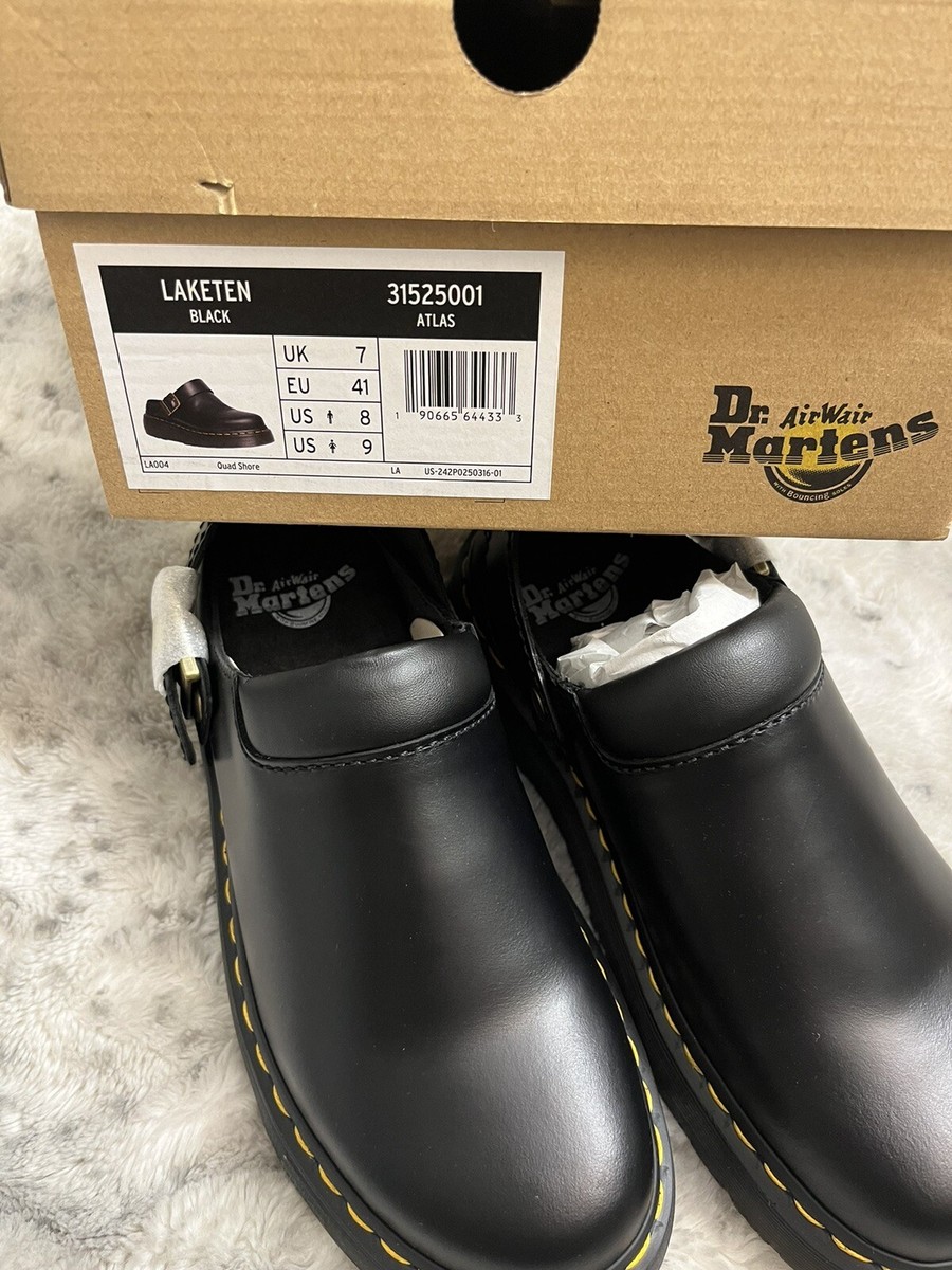 DR. MARTENS LAKETEN ATLAS SLINGBACK PLATFORM MULES MSRP$180