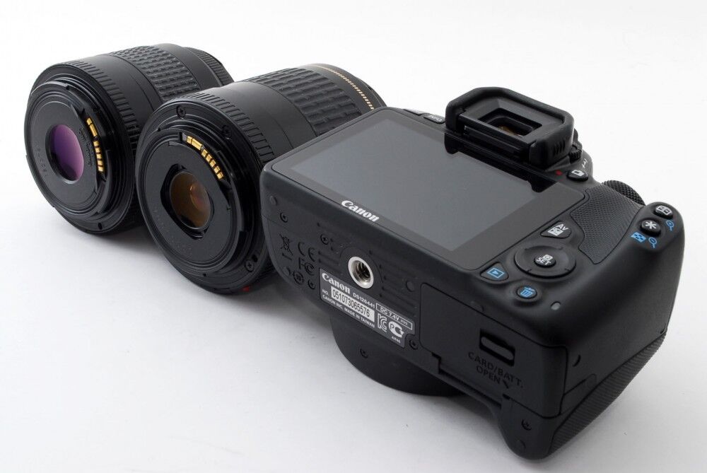 Canon EOS Kiss X7/Rebel SL1/100D 18.0MP 35-80/80-200mm