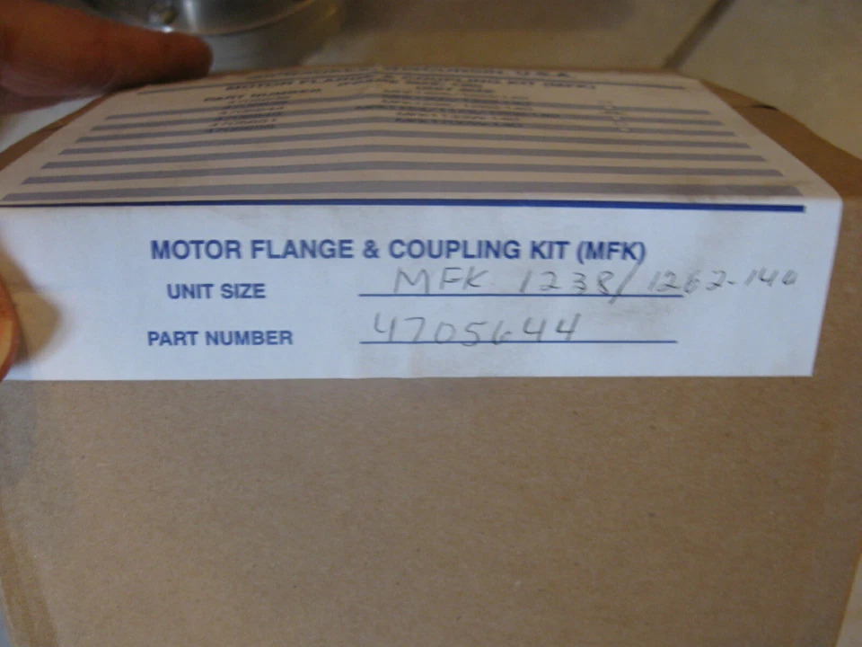 NEW RARE Falk Omnibox Motor Flange & Coupling Kit # MFK1238 / 1262-140 - Image 3 of 3