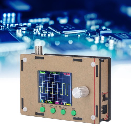 Digital Oscilloscope 2.4in LCD 200Khz Bandwidth 1/s DC 9V Waveform Osc - Picture 7 of 23