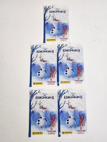 5 Packs of Panini Frozen 2 Disney Trading Cards Factory Sealed Pack 30 Cards  - Picture 1 of 3
