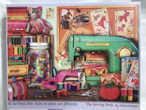 Rompecabezas Bits And Pieces The Sewing Desk de Aimee Stewart 1500 piezas #43027 - Imagen 2 de 4