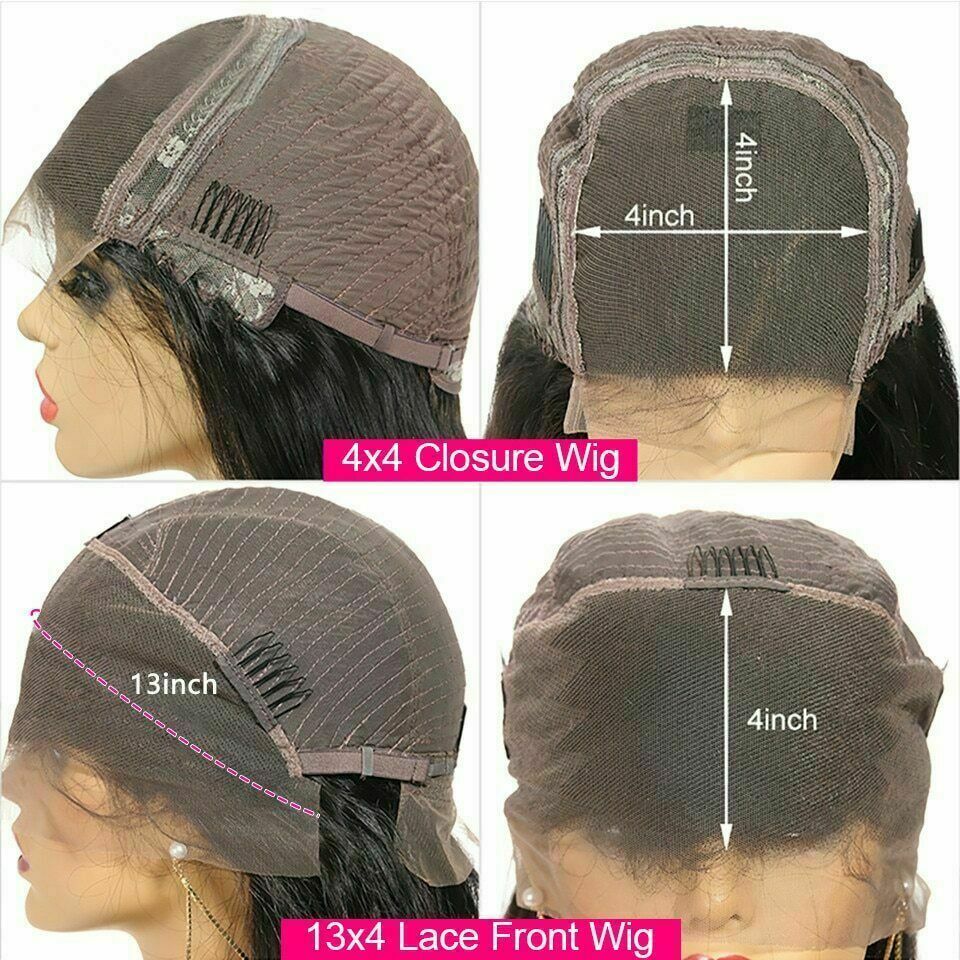 Water Wave Short Curly Lace Front Human Hair Wig Women Closure Wig Brazilian Wig Tani wybuchowy zakup