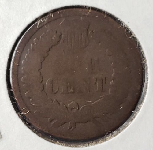 1864 1c testa di indiano centesimo - Foto 3 di 3