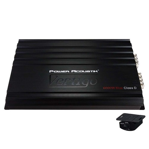 Power Acoustik Vertigo Series Monoblock Amplifier 6000w Max - Picture 2 of 3