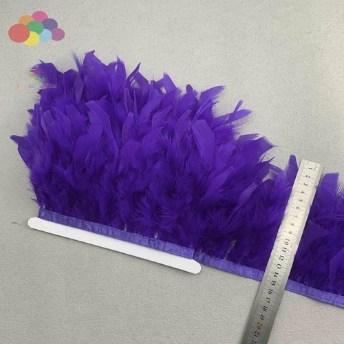 40 colores 2 metros 10-15cm esponjoso plumas de pavo decoración adornos marabú plumas - Imagen 17 de 43
