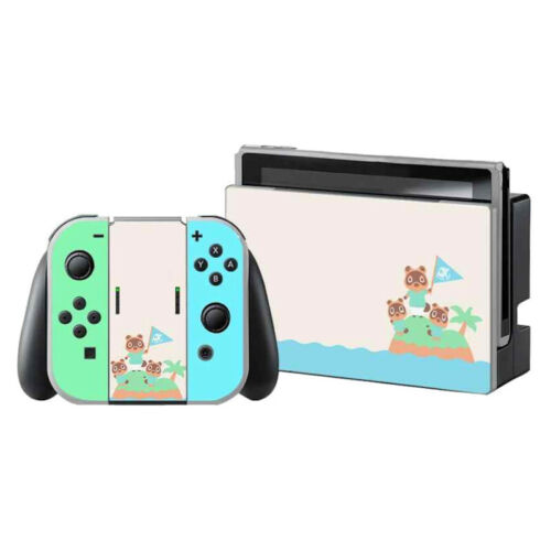 Nintendo Switch V1 - 32GB - Animal Crossing Edition Gaming System - Good
