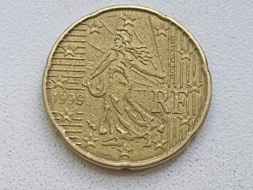 20 Euro Cent RF 1999 coin - Picture 3 of 3