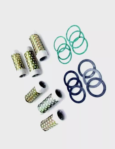 Oil Cleaner Element & Washer Pack Of 6 Fits Royal Enfield Bullet 350cc 500cc - Picture 2 of 5