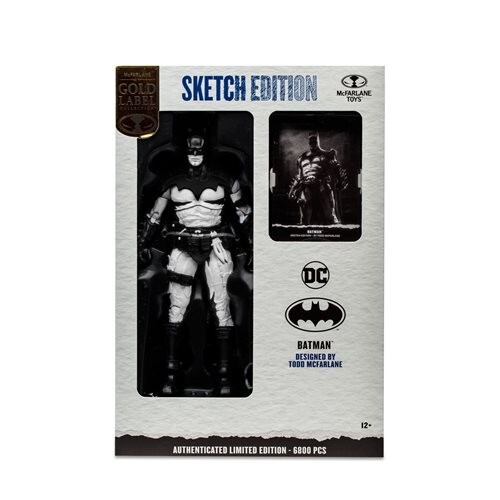 Mcfarlane DC Multiverse Batman by Todd Sketch Edition Gold Label 7