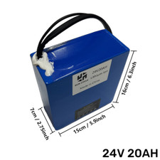 24V 20Ah Lithium-ion Ebike Battery Electric Bicycles Wheelchairs li-ion BMS Bike