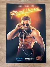 * CONOR MCGREGOR * signed 12x18 poster * ROADHOUSE * 2 * CONOR MCGREGOR * signed 12x18 poster * ROADHOUSE * 2