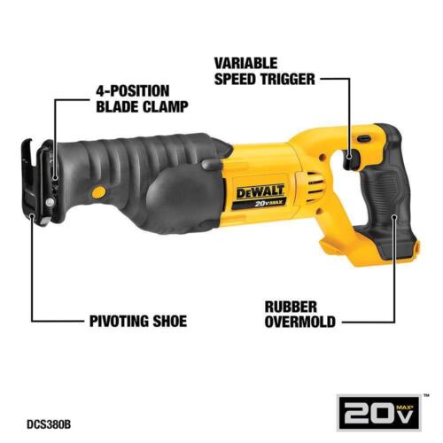 DEWALT 6-Tool Cordless Combo Kit 20V MAX Brushed + Brushless w/ Orbital Sander - Picture 6 of 11