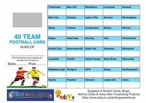 100 Football Scratch Cards Fundraising 40 Team Charity Scratch Panel Full Colour Ebay 100 Football Scratch Cards Fundraising 40 Team Charity Scratch Panel Full Colour Ebay