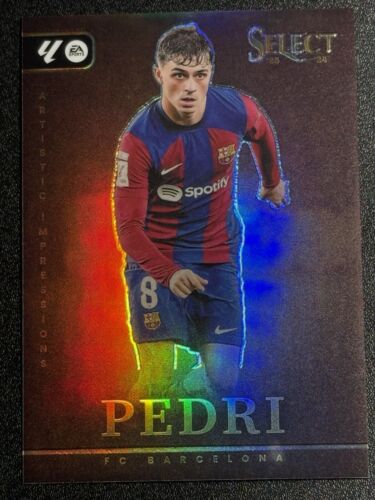 2023-24 Panini Select La Liga Pedri #18 Artistic Impressions Case Hit SSP