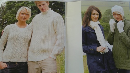 70s/80s Knitting Patterns Wendy Family Arans Kids Mens Ladies Sweater Cardigan - Picture 6 of 6
