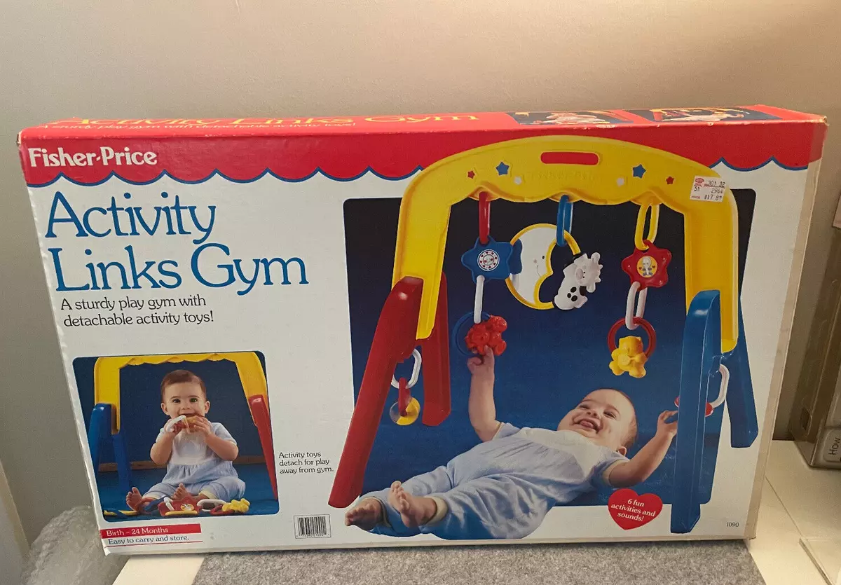 Fisher price activity links gym deals