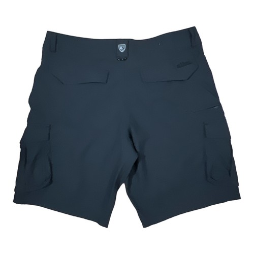 Kuhl Cargo Shorts Charcoal Gray Nylon Breathable Outdoors Casual Mens 36 - Picture 8 of 10