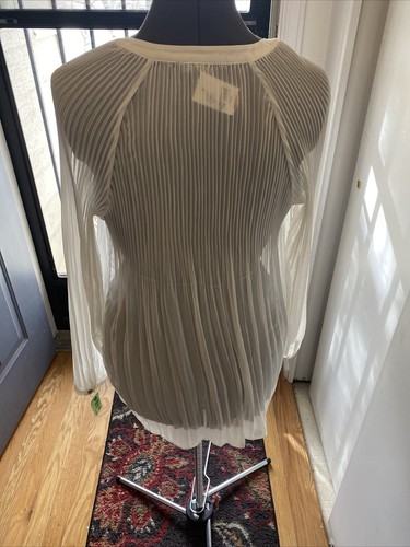 Blusa blanca manga larga Lane Bryant 14/16 - Imagen 5 de 8