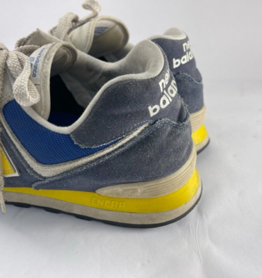 New Balance 574 Navy Yellow Men's size 11.5D Ml574Or2 Sneakers | eBay