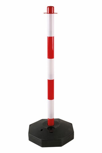 New Release! Safety Barrier 4 Posts & RED WHITE Chain - Picture 3 of 7