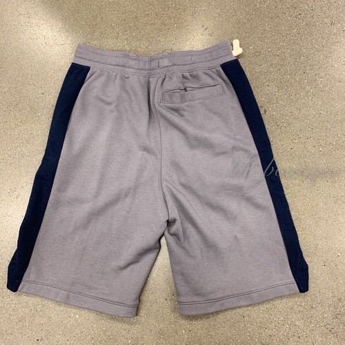 NWT Nike Boy's 903659-036 Sportswear Air Swoosh Athletic Shorts Grey Navy Size L - Picture 2 of 10