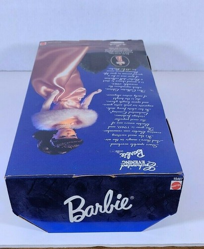 1960 REPRO 1995 Enchanted Evening Brunette Barbie Doll New In Box - Picture 6 of 7