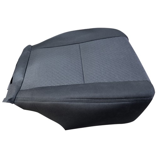 For 07-14 Chevy Silverado 1500 2500HD 3500HD Top Bottom Cloth Seat Cover Black - Afbeelding 142 van 235
