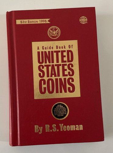 Libro Guía de monedas de Estados Unidos 1998 de colección 51ª edición RS Yeoman Redbook - Imagen 1 de 7