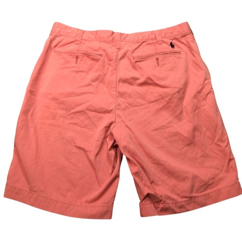 Polo Ralph Lauren Mens Coral Relaxed Fit Shorts Size 34 100% Cotton Casual... - Picture 5 of 9