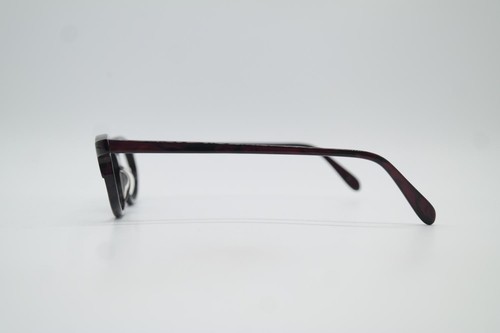 Vintage Glasses STARLIGHT 8 68 Burgundy Black Oval Frame Eyeglasses - Picture 2 of 6