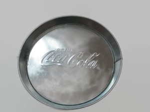 Coca Cola Galvanized Steel Tray