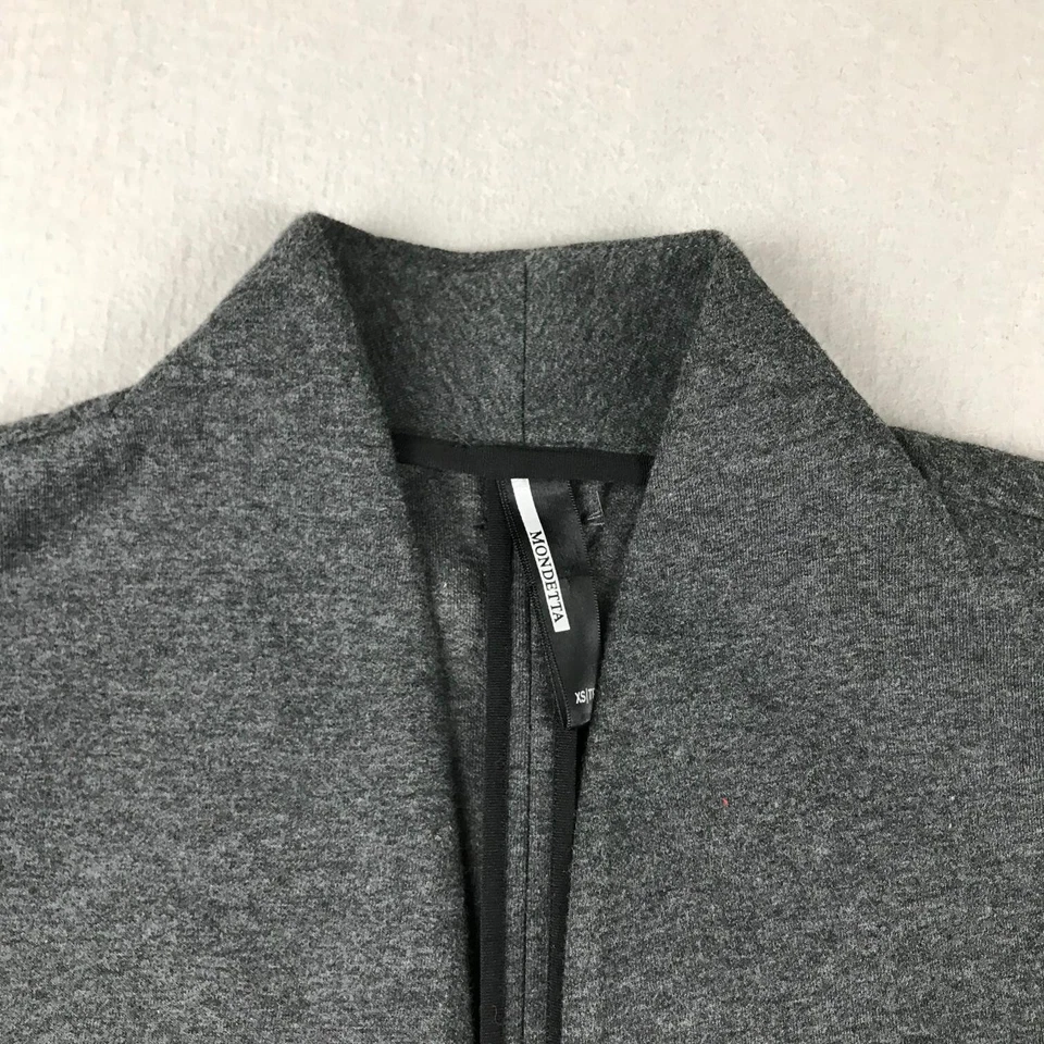 Mondetta Jacket Womens XS Regular Gray Knit Open Heavyweight Coatigan - Image 2 of 4