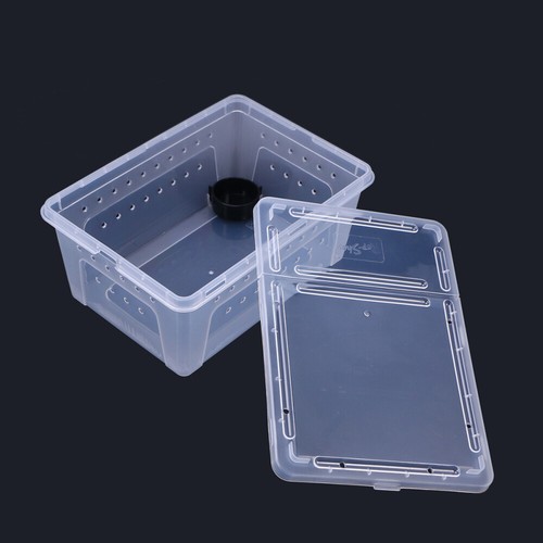 Récipients en haute qualité plastique pour reptiles cage d'élevage petit habitat terrariums plastique