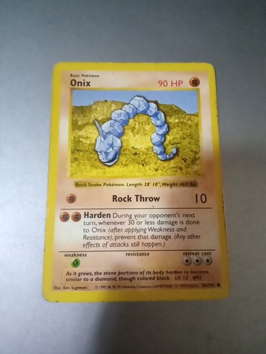 Onix 056/102 Base Set (Shadowless) Regular - Picture 1 of 2