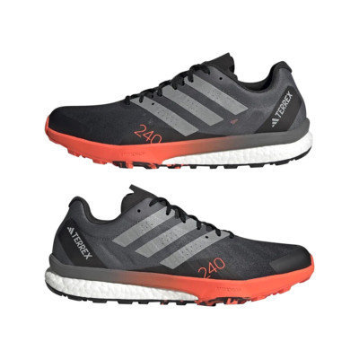 Adidas TERREX SPEED ULTRA Trail Running & Training Men Shoes. Black/Silver. New