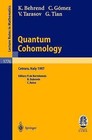 Quantum Cohomology: Lectures Given at the C.I.M.E. Summer School Held in Cetraro, Italy, June 30-July 8, 1997 by K. Behrend, G. Tian, C. Gomez, V. Tarasov (Paperback, 2002)