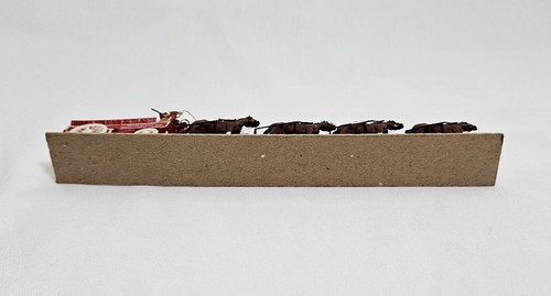 Rare Vintage HO Scale Clydesdale Beer Wagon Horse Drawn Cart Village Accessories - Picture 17 of 20