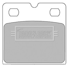 Set of Rear Brake Pads for ASTON MARTIN DBS Vantage (2007-) 6.0L 380kW 517PS