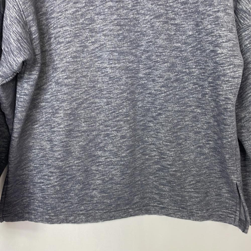 Pink Victoria’s Secret Women's Crew Neck Oversized Varsity Sweatshirt Small Gray - Picture 3 of 10